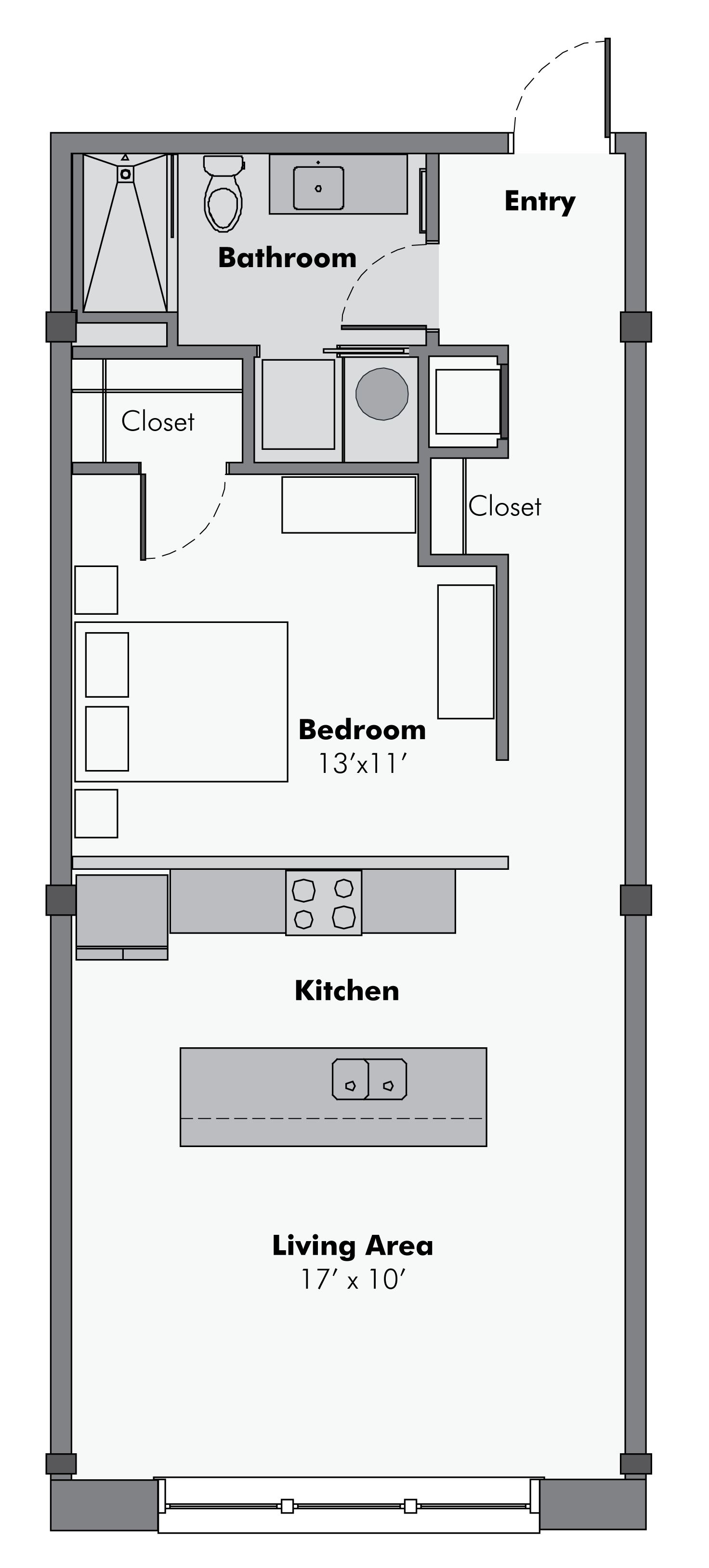 Loft C — Luxury Apartments for Rent in Syracuse, NY - Dietz Lofts
